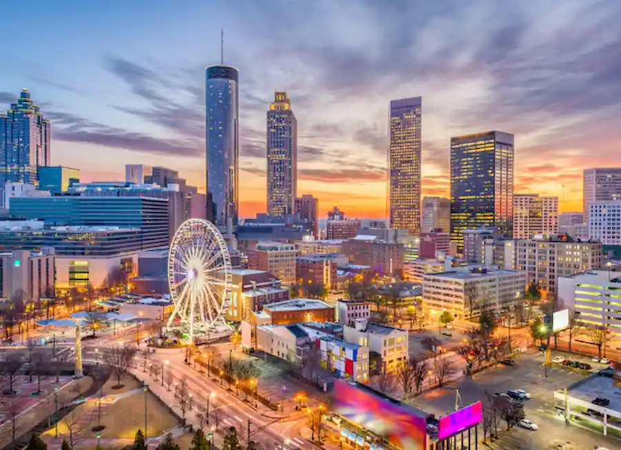 morar em Atlanta