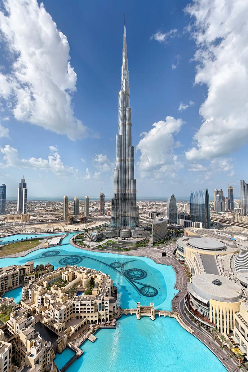 Onde fica o Burj Khalifa