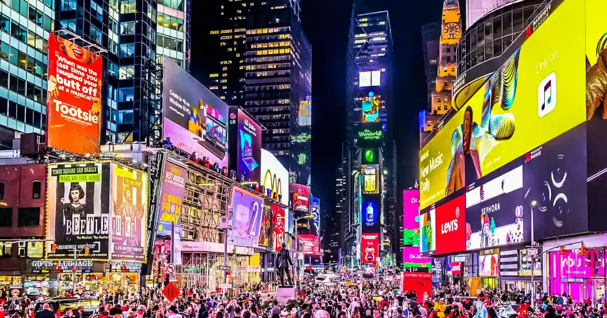 o que fazer na Times Square