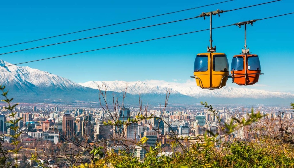Santiago Chile com crianças