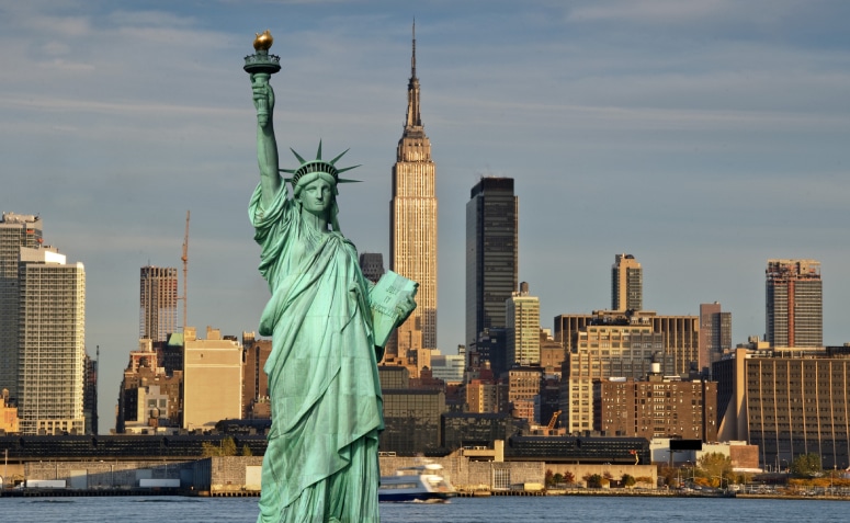 como chegar Estátua da Liberdade