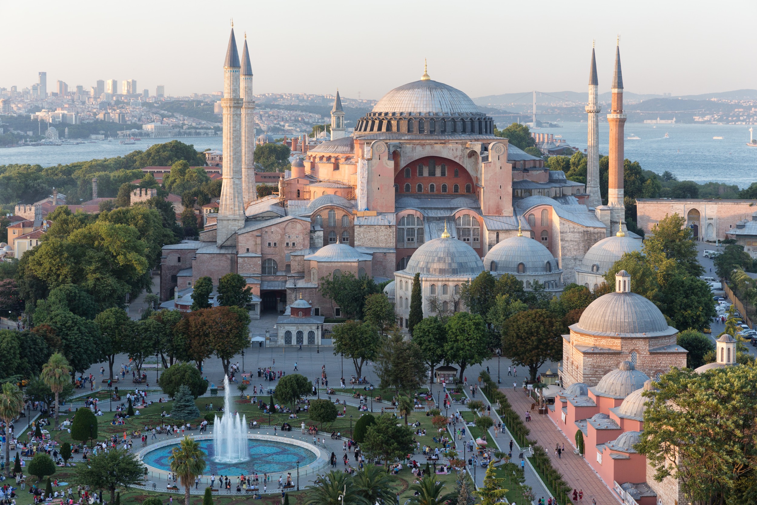 arquitetura bizantina Hagia Sophia