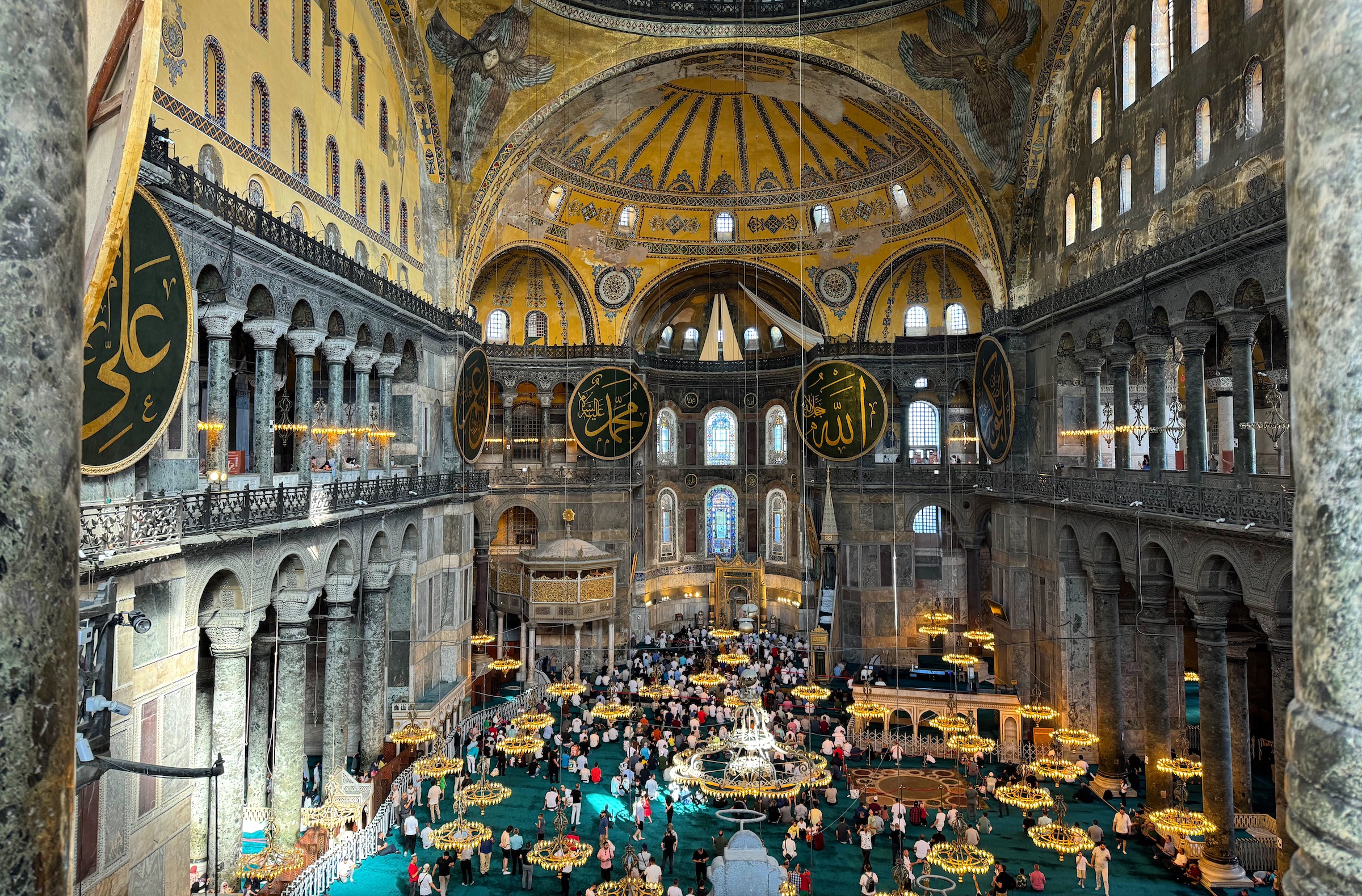 transformação Hagia Sophia mesquita