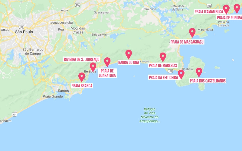 melhores cidades litoral sul sp