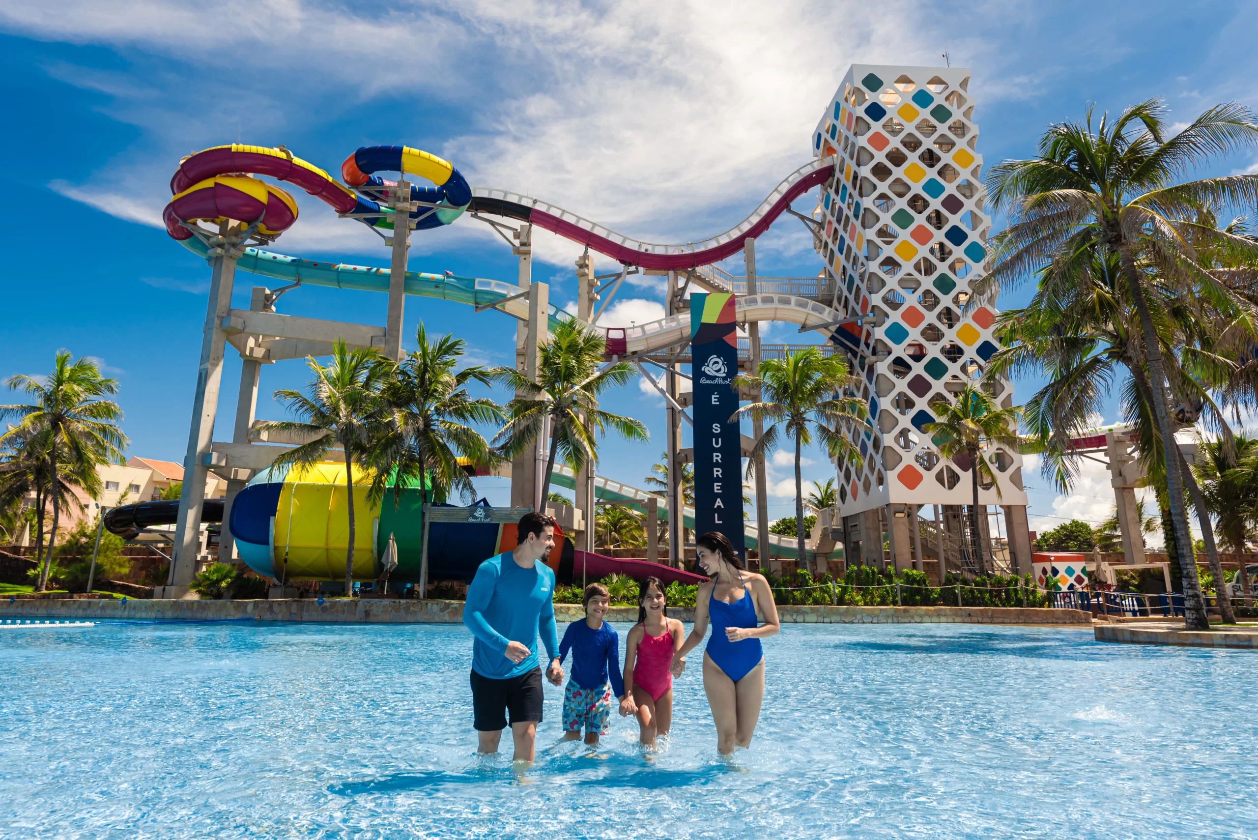 parque aquático com águas termais