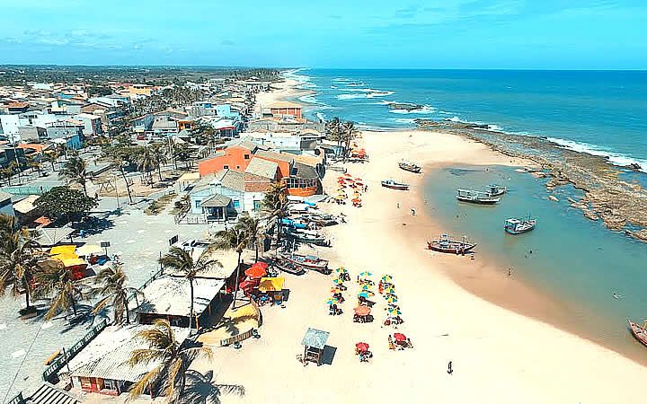 praias de Camaçari