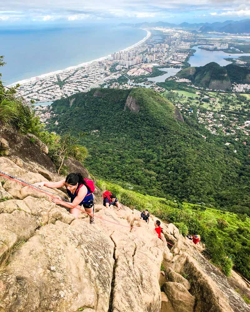 como subir pedra da gavea