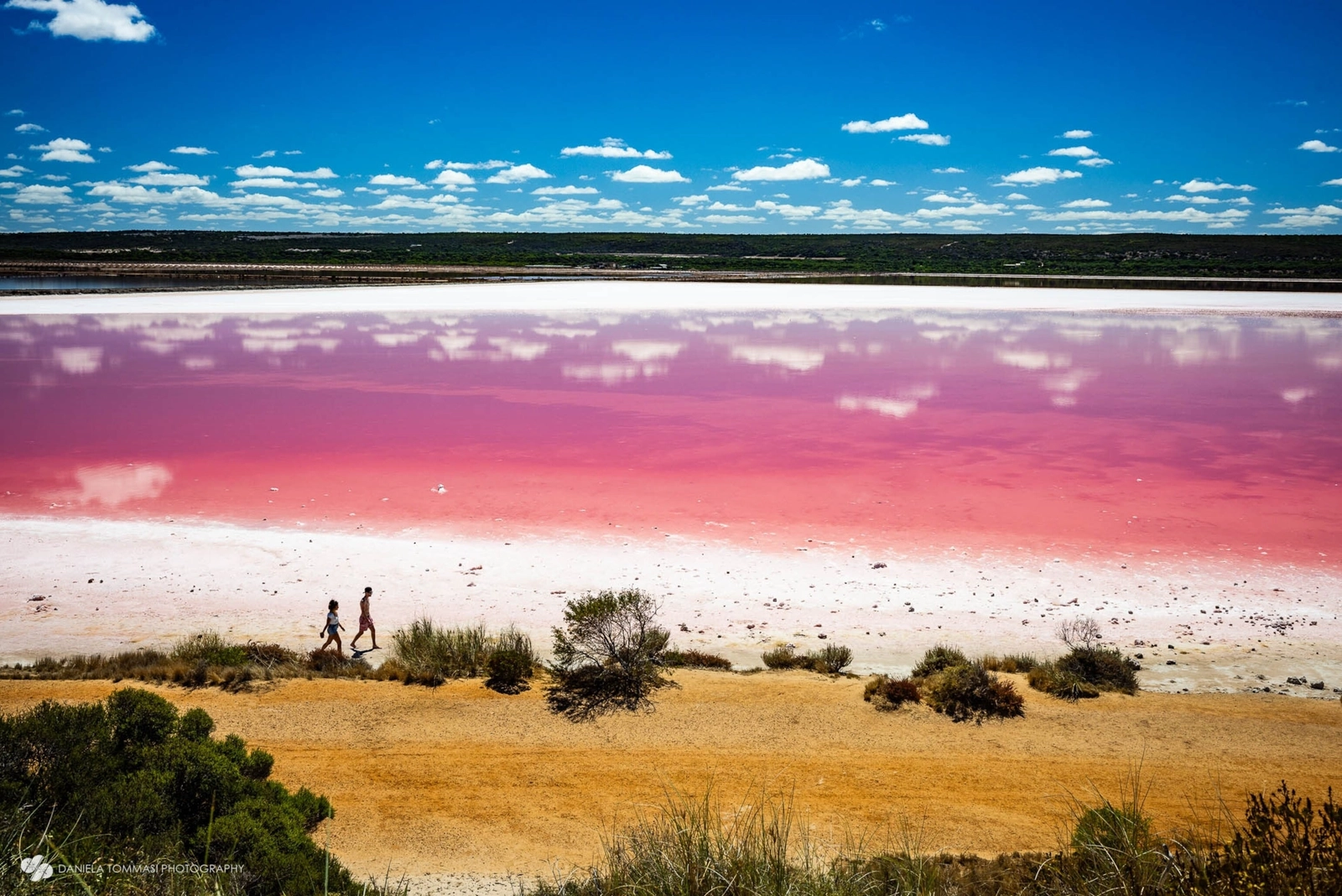 lagos cor de rosa pelo mundo