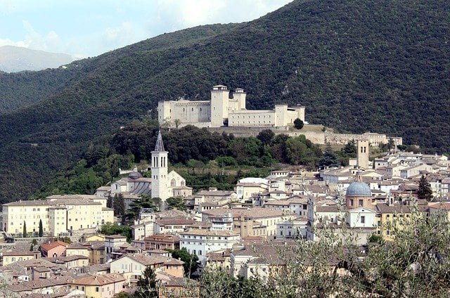 viagem para Spoleto