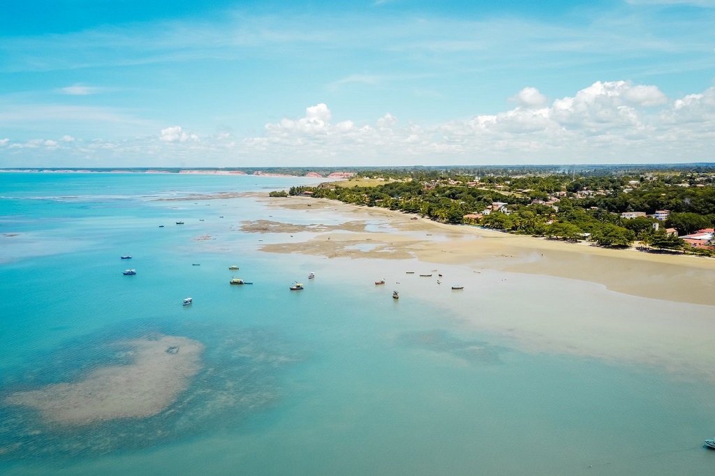 praias de cumuruxatiba