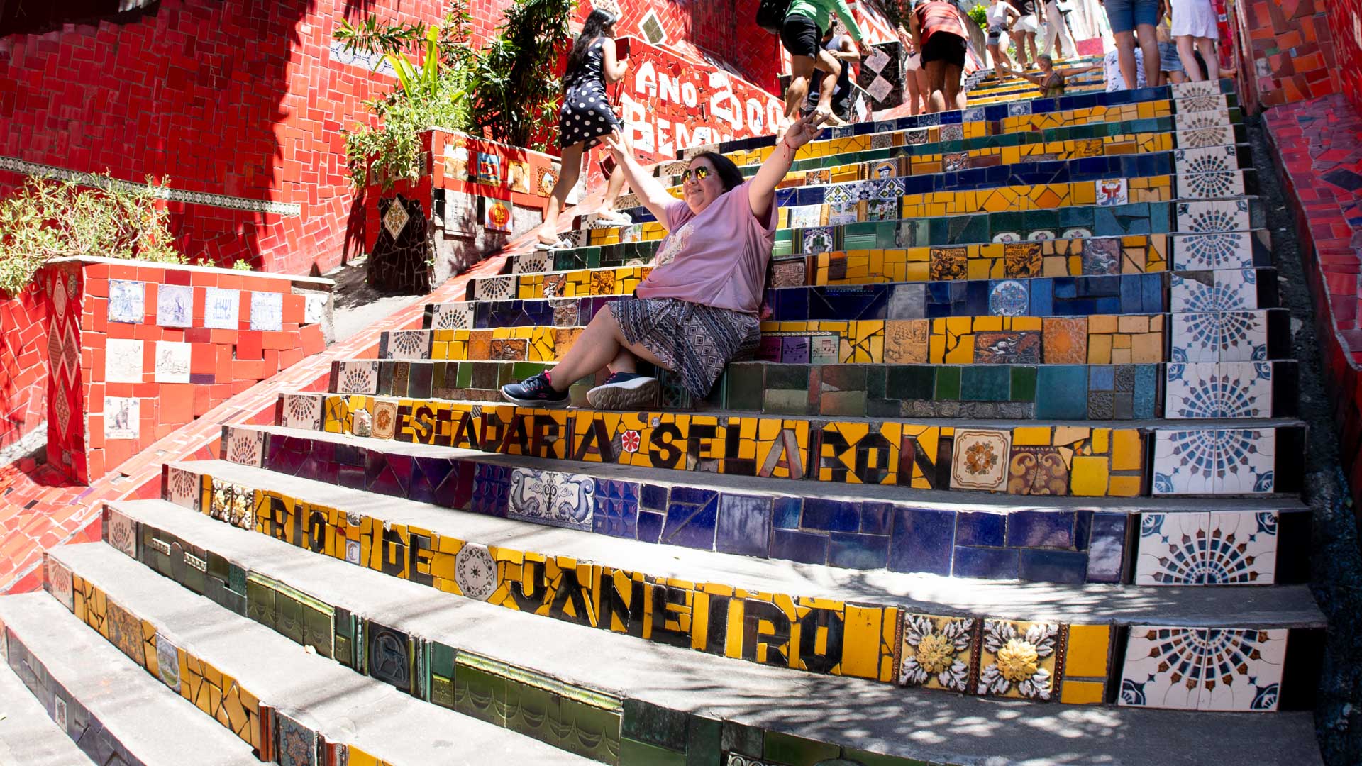 escadaria selaron rio de janeiro