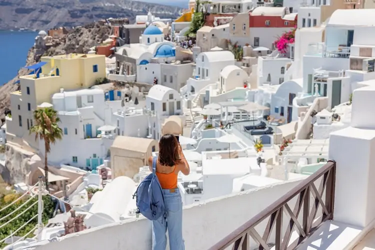 melhores destinos Santorini