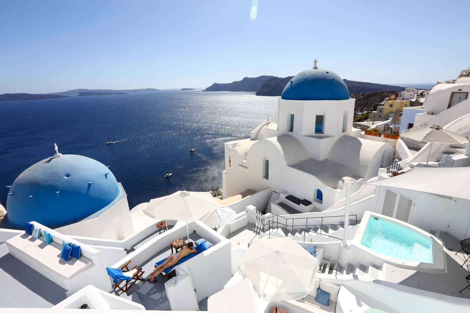 melhor época para visitar Santorini