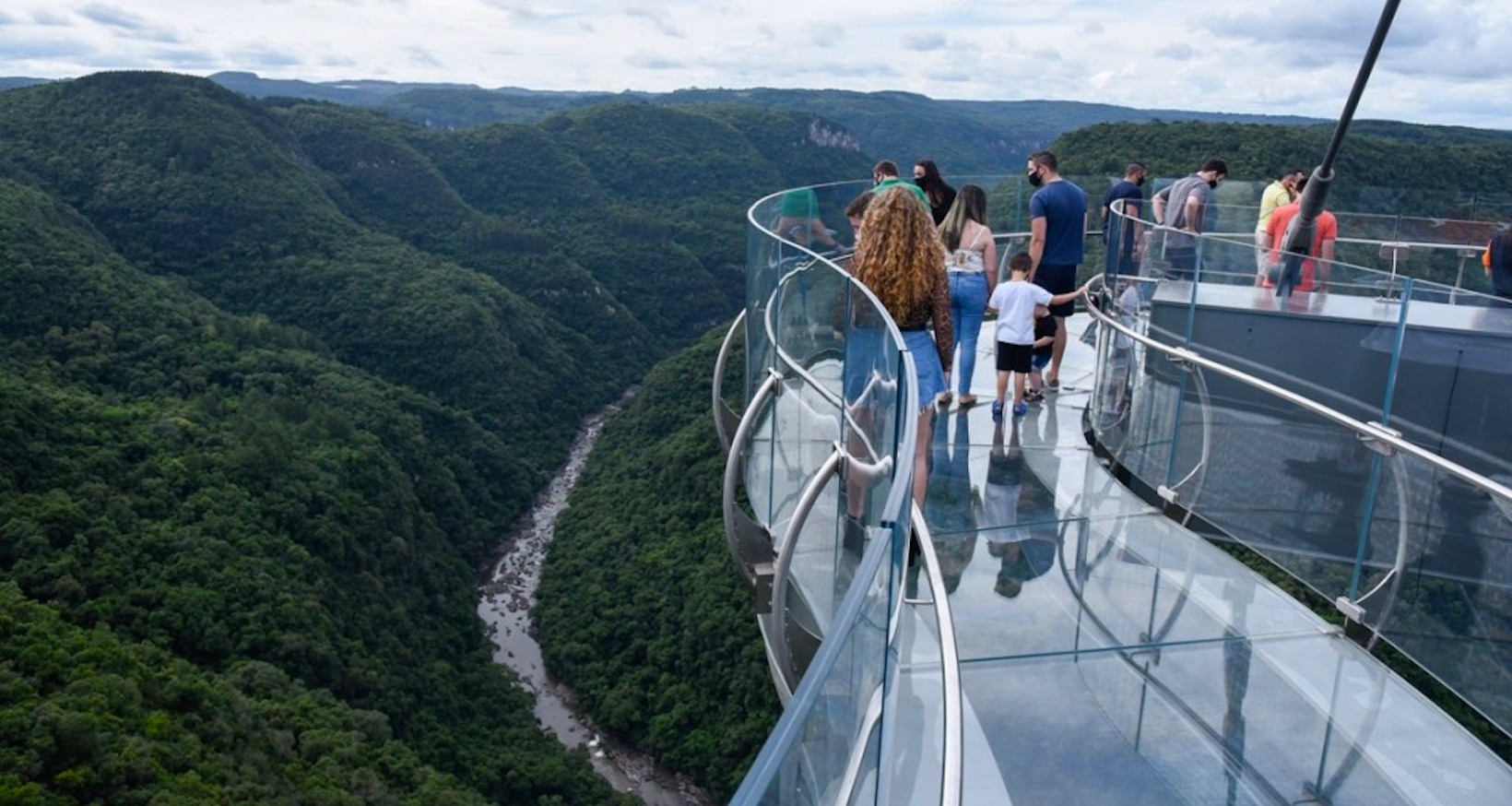 atração turística Skyglass