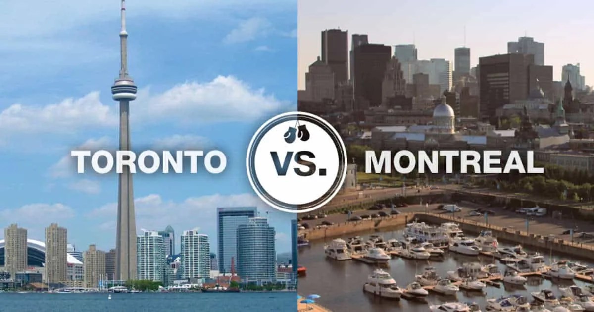 comparativo toronto montreal custo