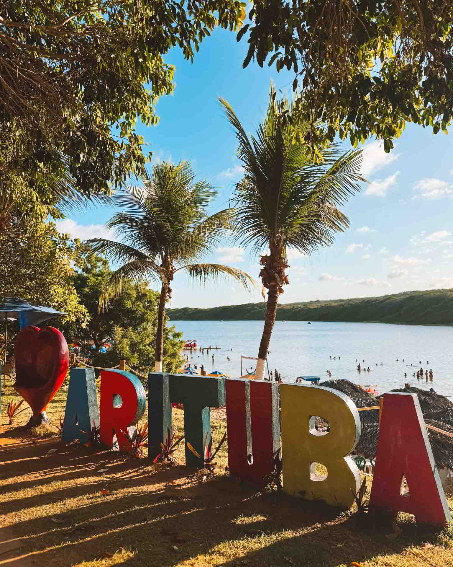 o que fazer na lagoa de arituba