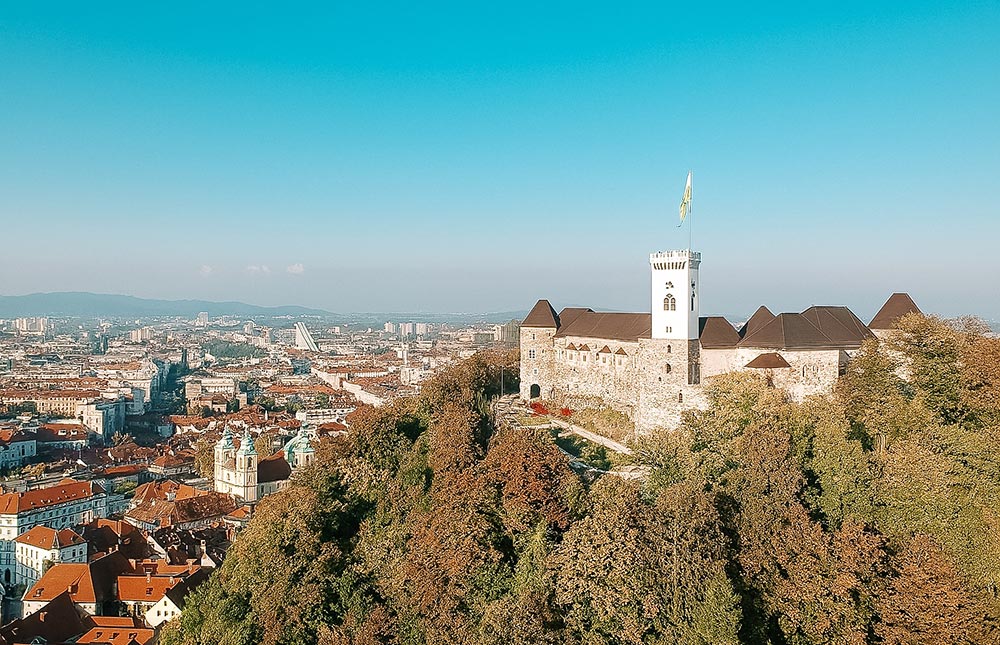 pontos turísticos Liubliana