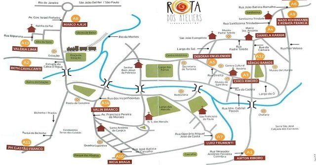 atrações Tiradentes localização
