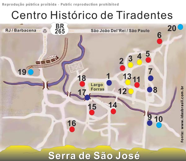 como se locomover em Tiradentes