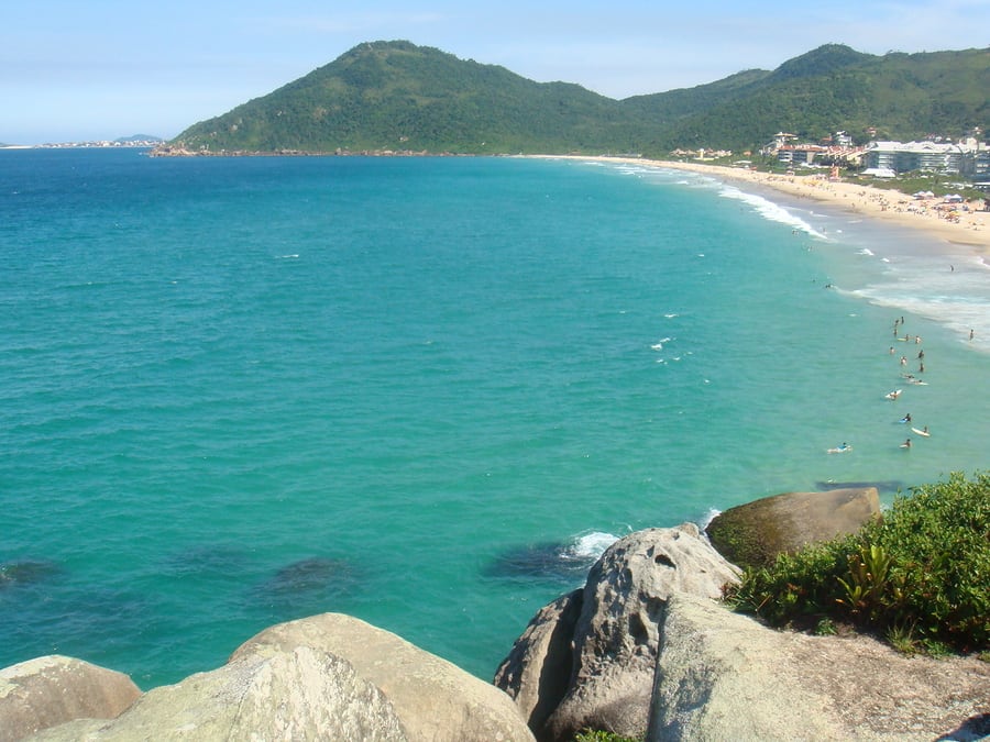 praias com mar calmo florianópolis