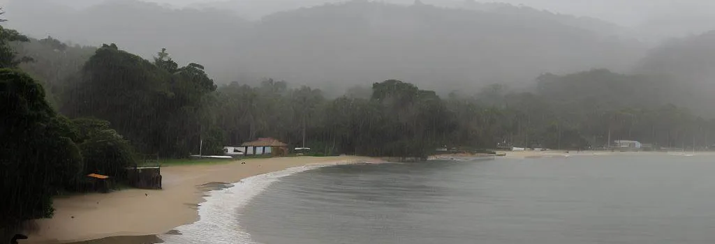 cultura em Ubatuba dias chuvosos