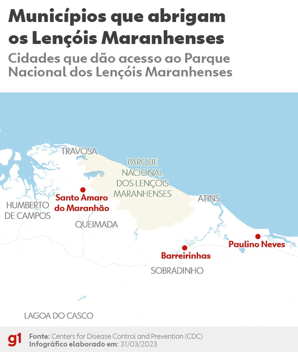localização lençóis maranhenses