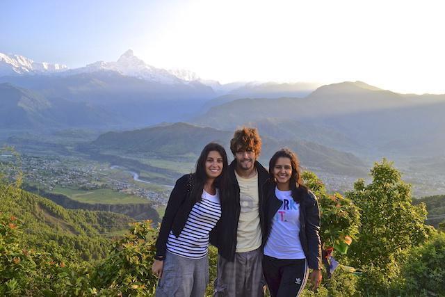 Trekking Annapurna saindo de Pokhara