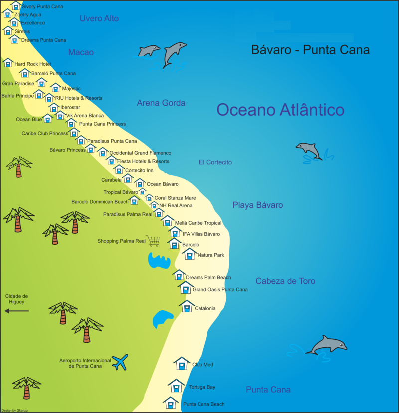 distância Brasil Punta Cana