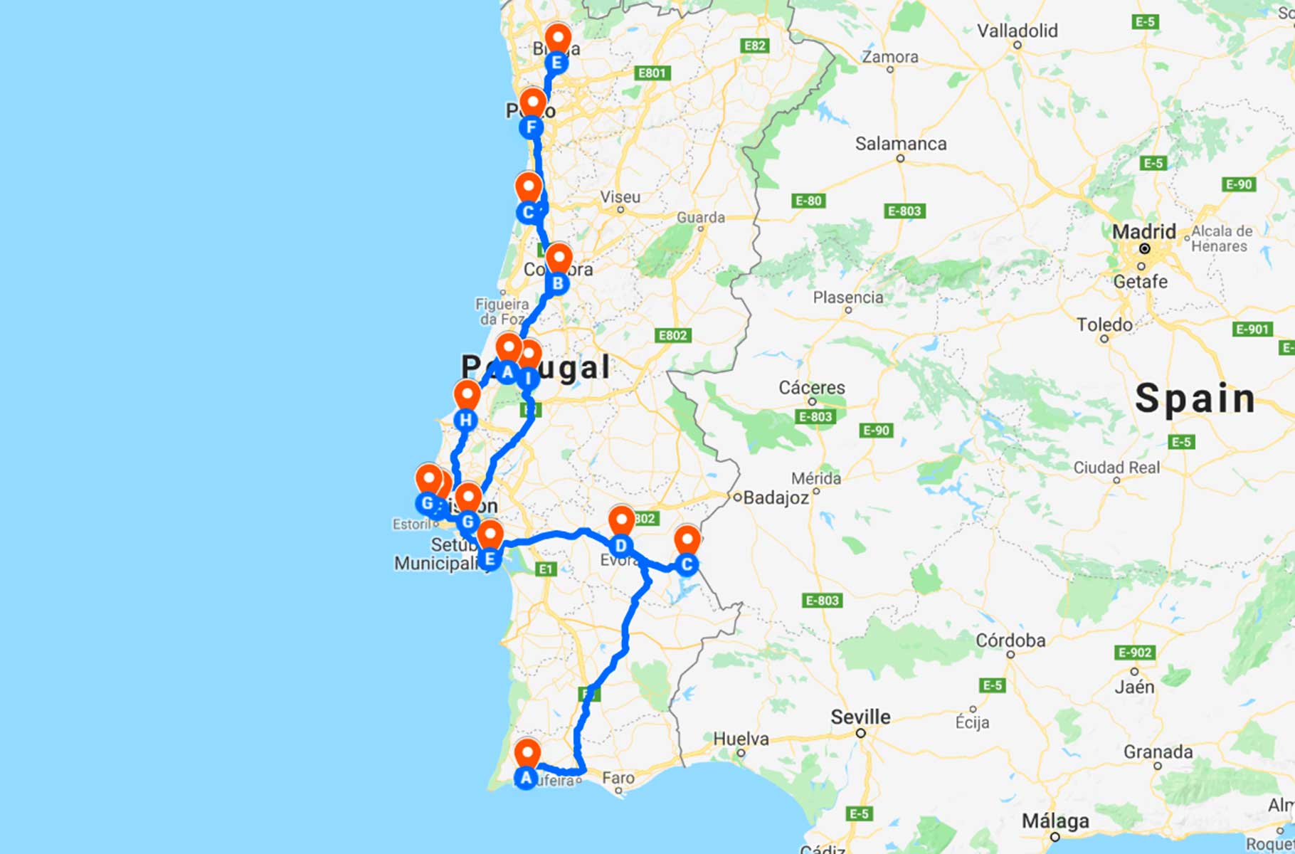 viagem Portugal para brasileiros