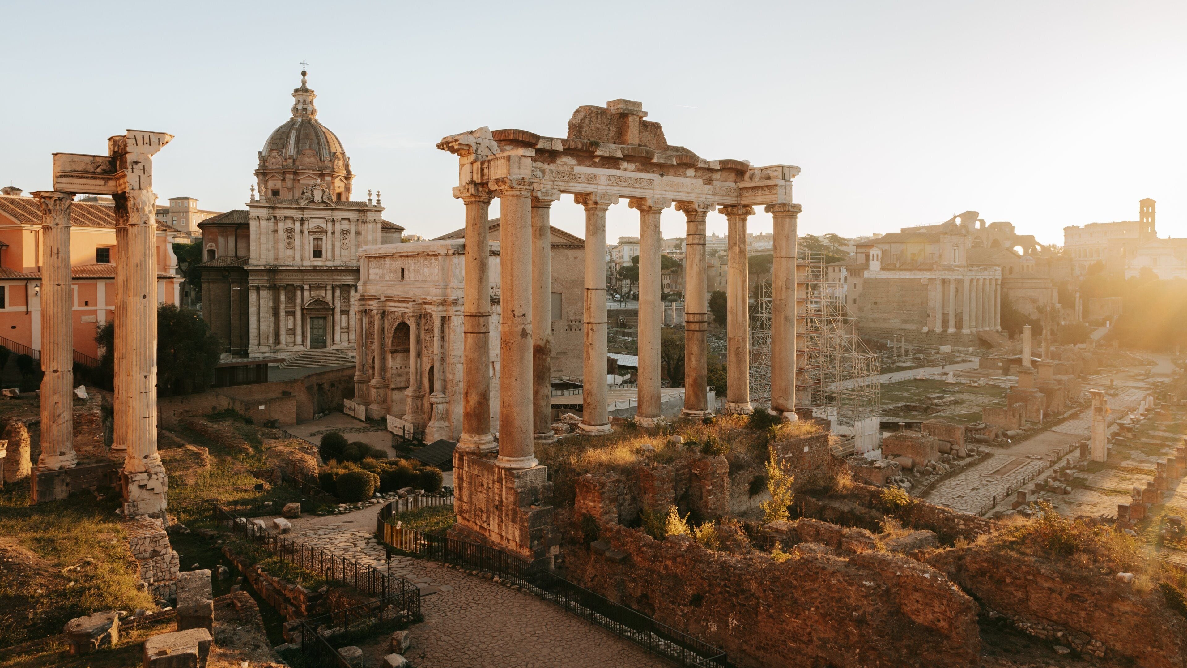 Roma Antiga pontos turísticos