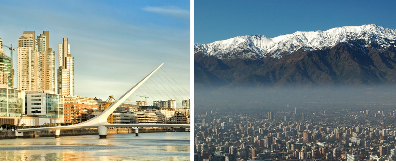 melhor época para visitar santiago ou buenos aires