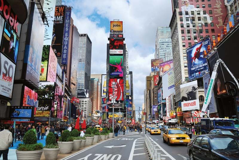 melhor época para visitar Times Square
