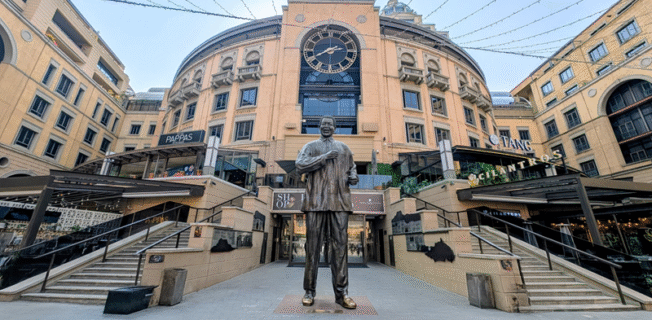Sandton shopping e turismo