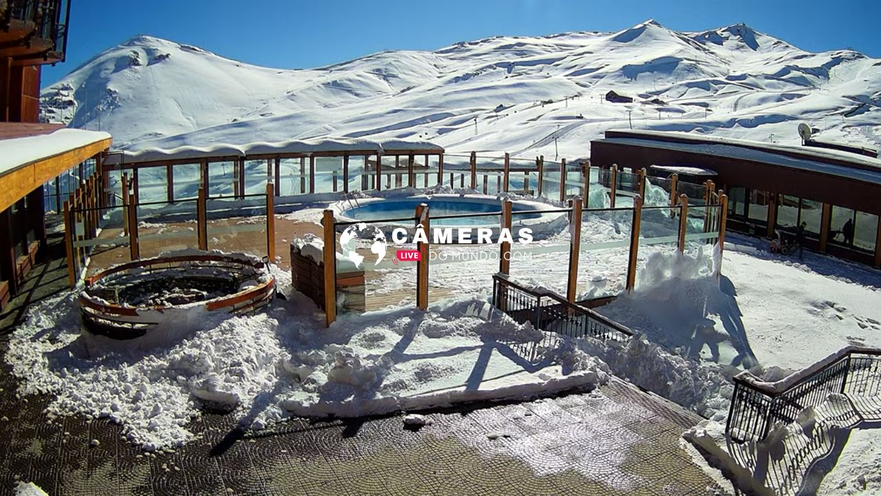 câmeras Valle Nevado ao vivo