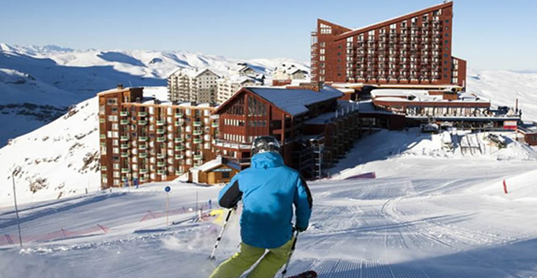webcam Valle Nevado Chile