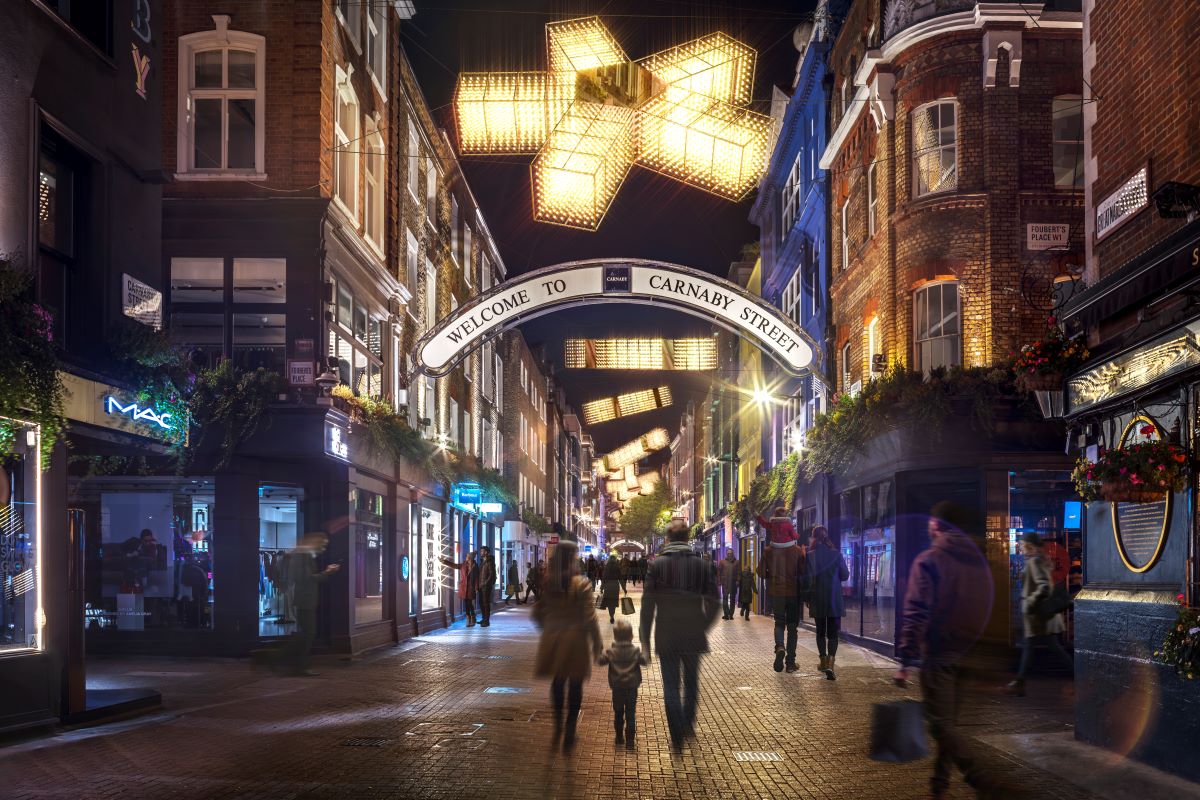 moda em Londres Soho